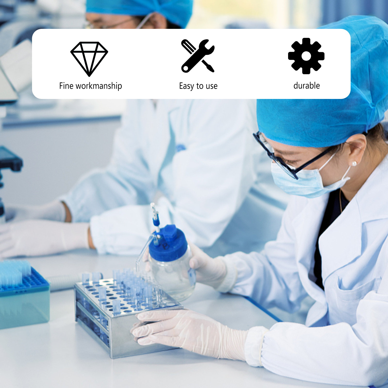 다양한 크기의 시험관을 보관할 수 있는 견고한 플라스틱 - Tools Youtube 리뷰 및 가격